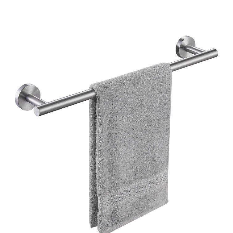 Rebrilliant Willems 45cm Wall Mounted Towel Rail Wayfair.co.uk